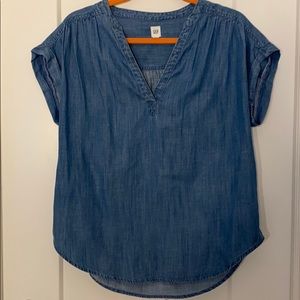 GAP Chambray Blouse